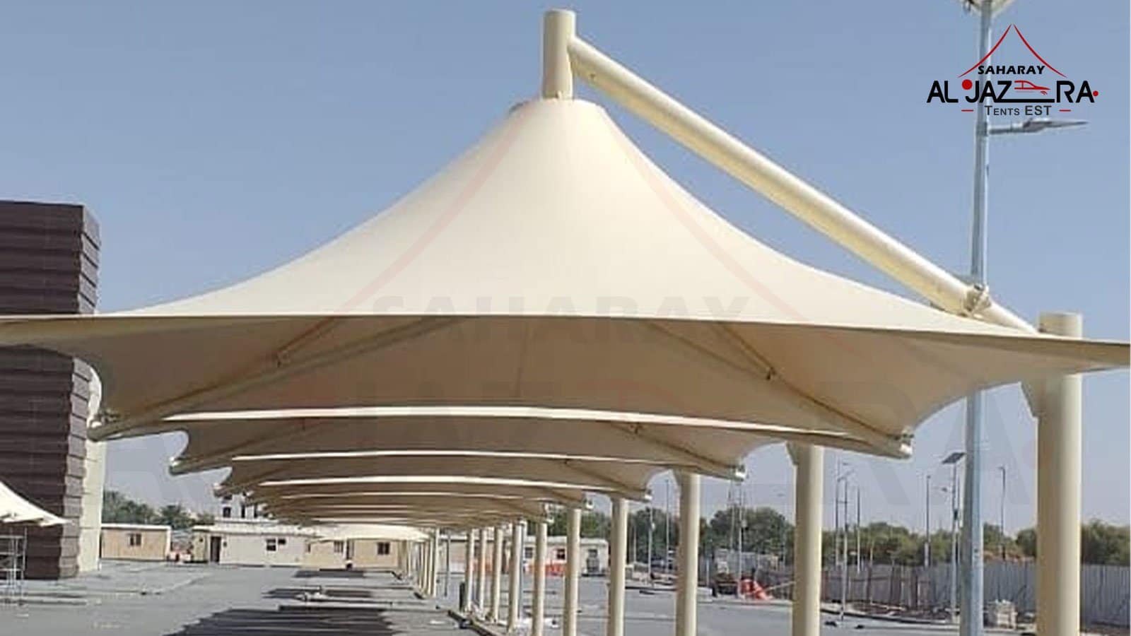 Cone Type Car Parking Shades Dammam – Durable & Stylish KSA