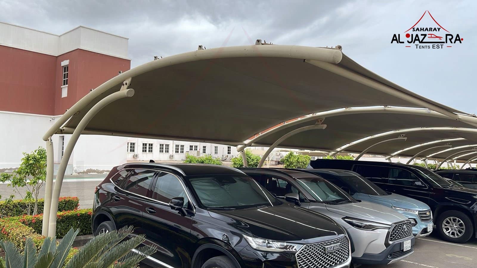 HDPE Car Parking Shades – Affordable UV Protection in Saudi Arabia