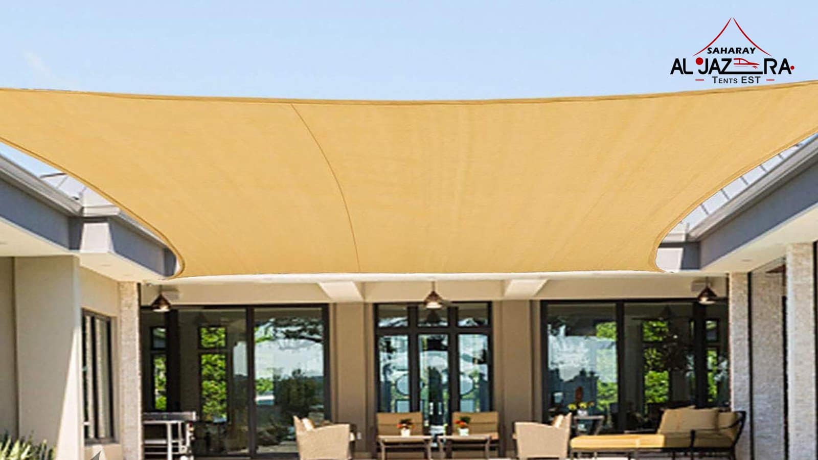 Rectangular Sail Shades – Wide Coverage Shade in Saudi Arabia