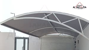 Single Pole Car Parking Shades Dammam | Durable & Modern KSA Shades
