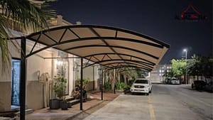 Arch Design Car Parking Shades Dammam – Modern & Durable in Saudi Arabia
