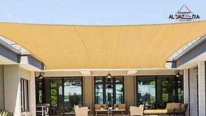 Rectangular Sail Shades – Wide Coverage Shade in Saudi Arabia